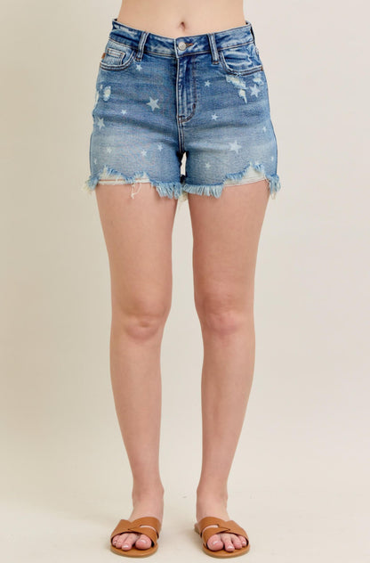 Judy Blue Americana Shorts