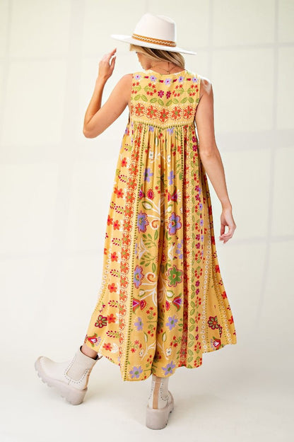 Easel All This Time Wide Leg Jumper