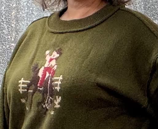 Gigio cowboy bear sweater