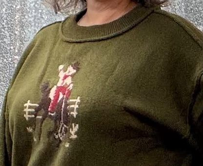Gigio cowboy bear sweater