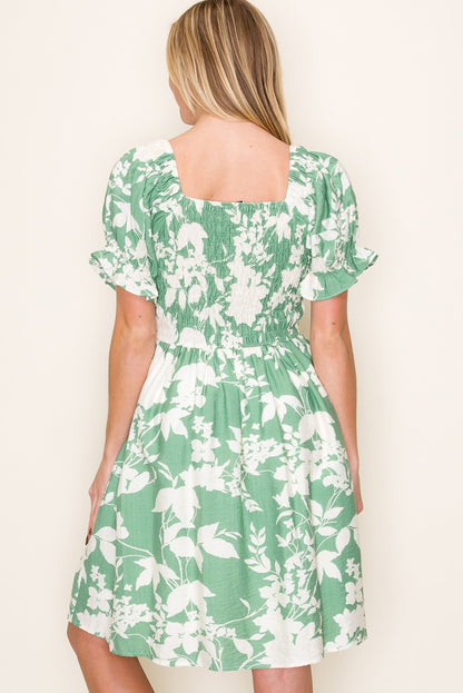 Floral Printed Dress