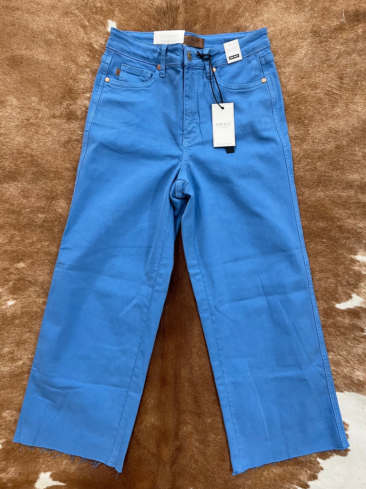 **Judy Blue Wide Leg Crops