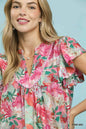 Umgee Tropical print Top