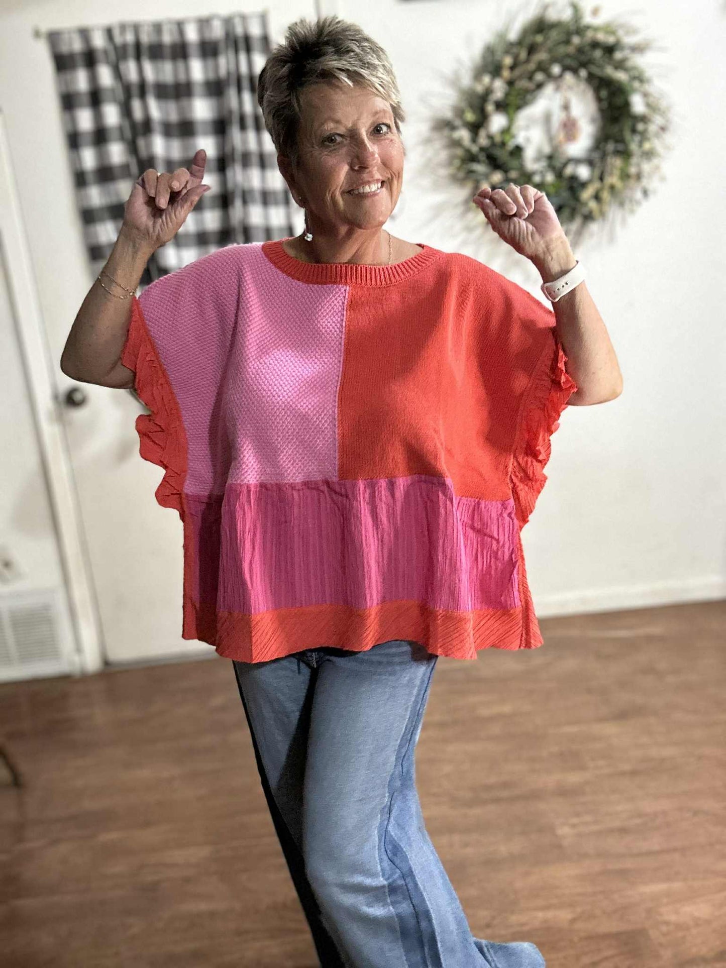 Davi & Dani Over size tops