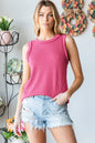 Ribbed Sleeveless Top