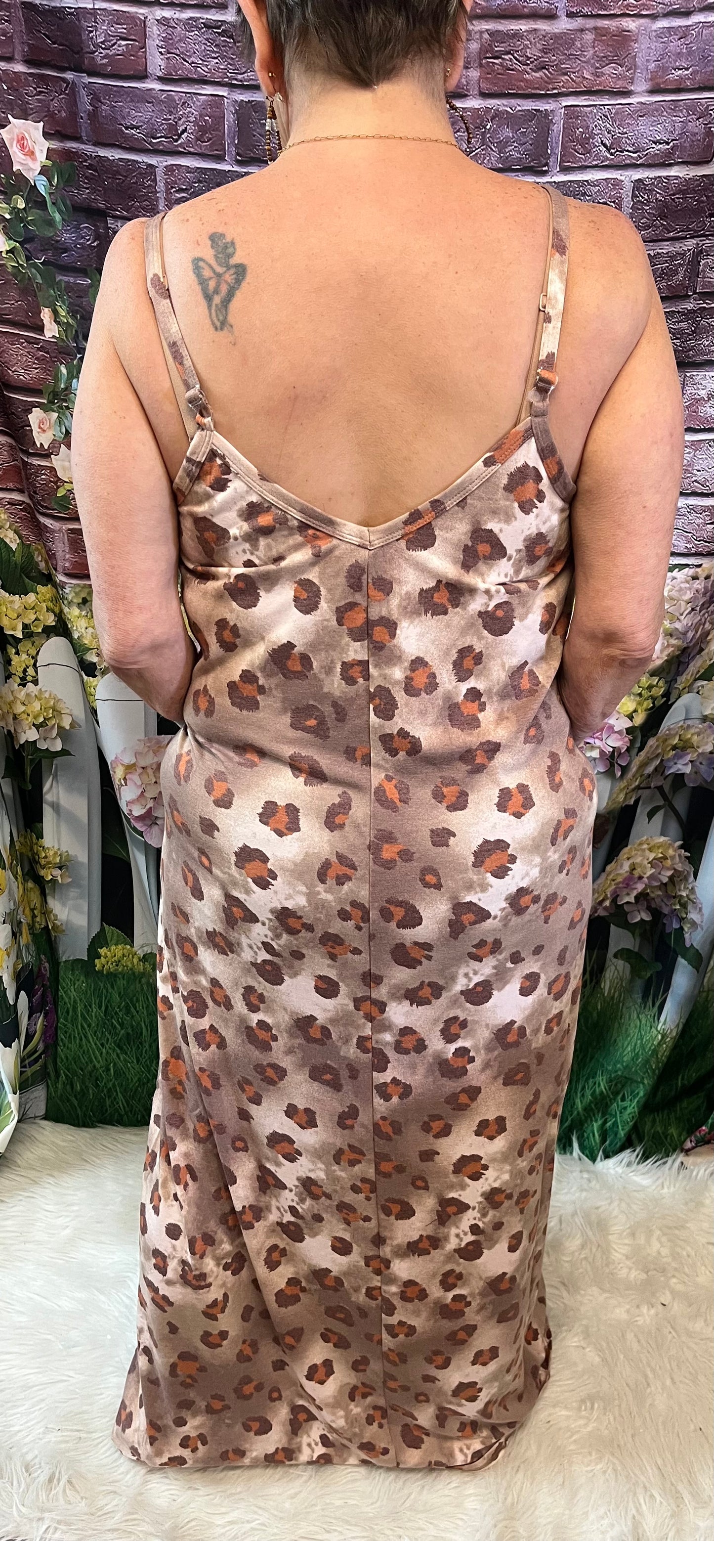 Spaghetti Strap Maxi Dress