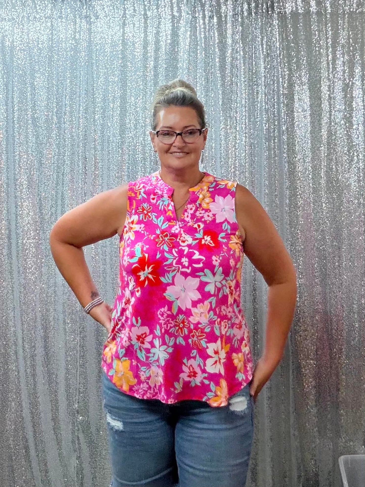Dear Scarlett Lizzy sleeveless top