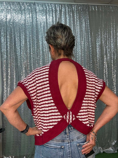 Very J Open Back top