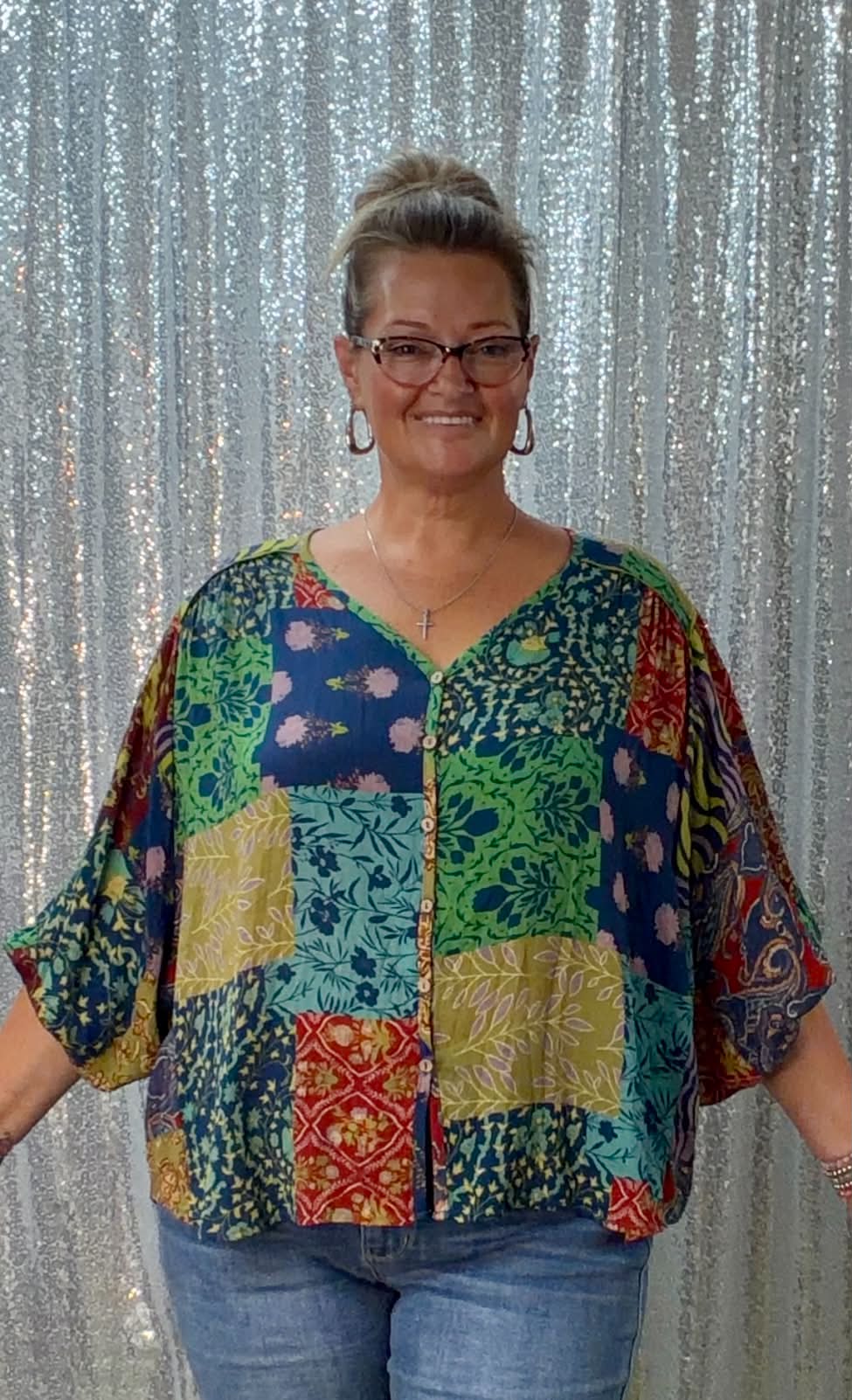 Easel Patchwork Top