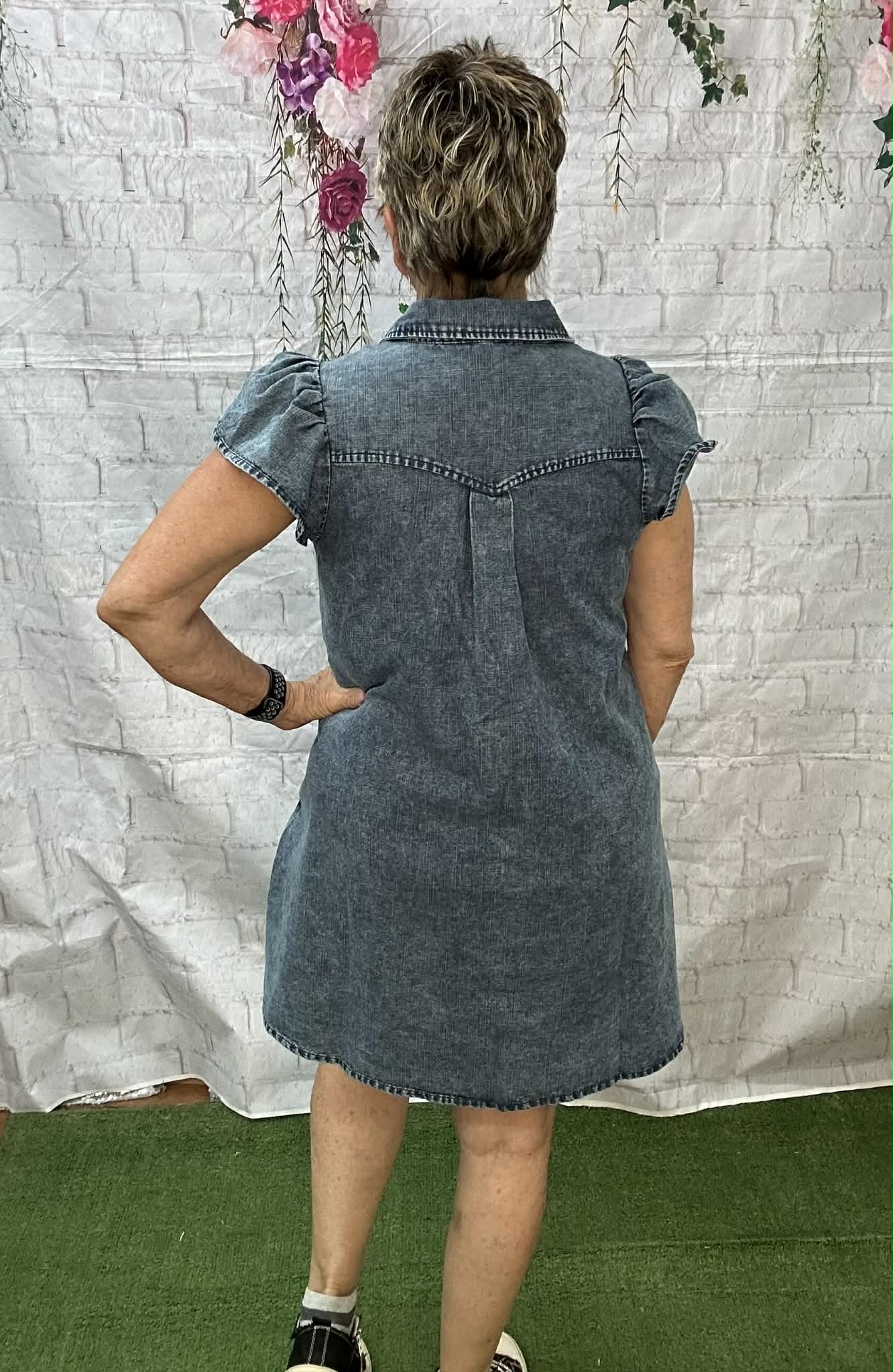 Sage & Fig Denim Dress