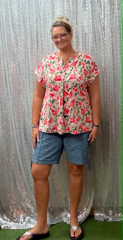 Dear Scarlett Short Sleeve Plus