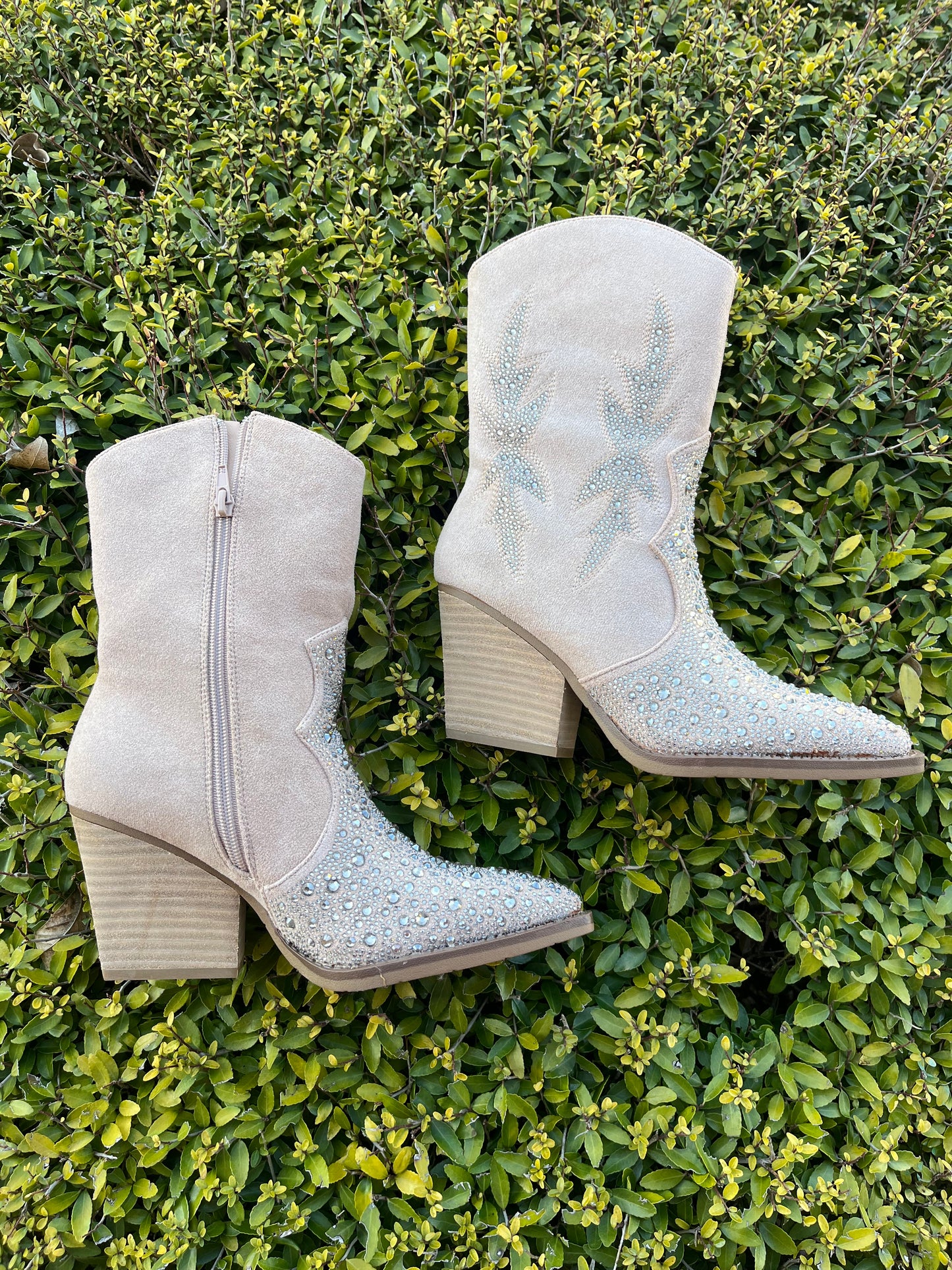 Gypsy Jazz Lux Taupe Boots