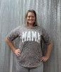 Heimish Leopard “Mama” Top Plus Size