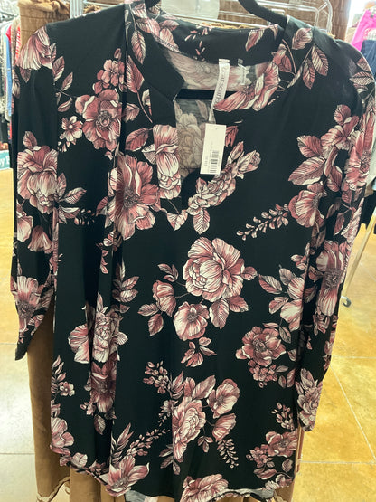 Dear Scarlett Lizzy top - Plus