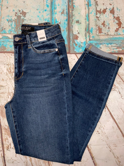Judy Blue Boyfriend fit Dark Wash Plus size