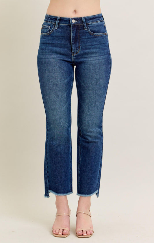 Judy Blue Straight Leg Crops