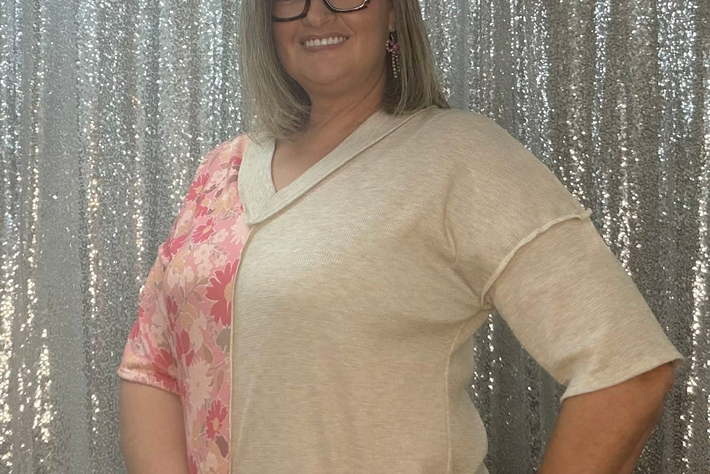 Split Top Plus Size