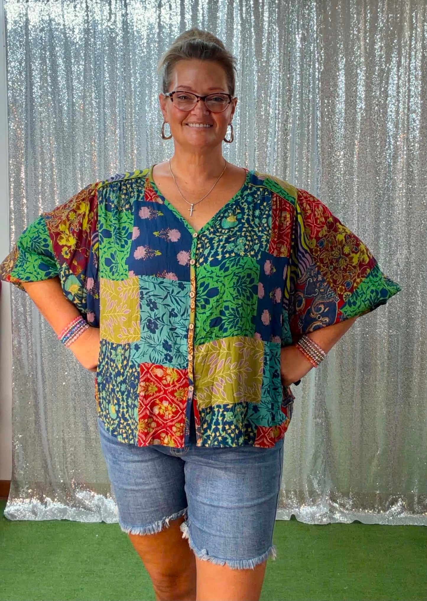 Easel Patchwork Top