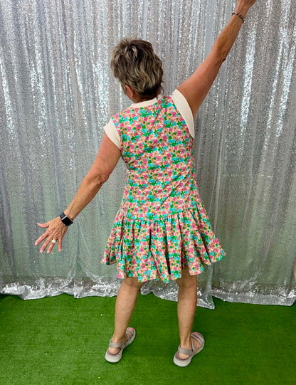 Umgee Floral Mini Dress