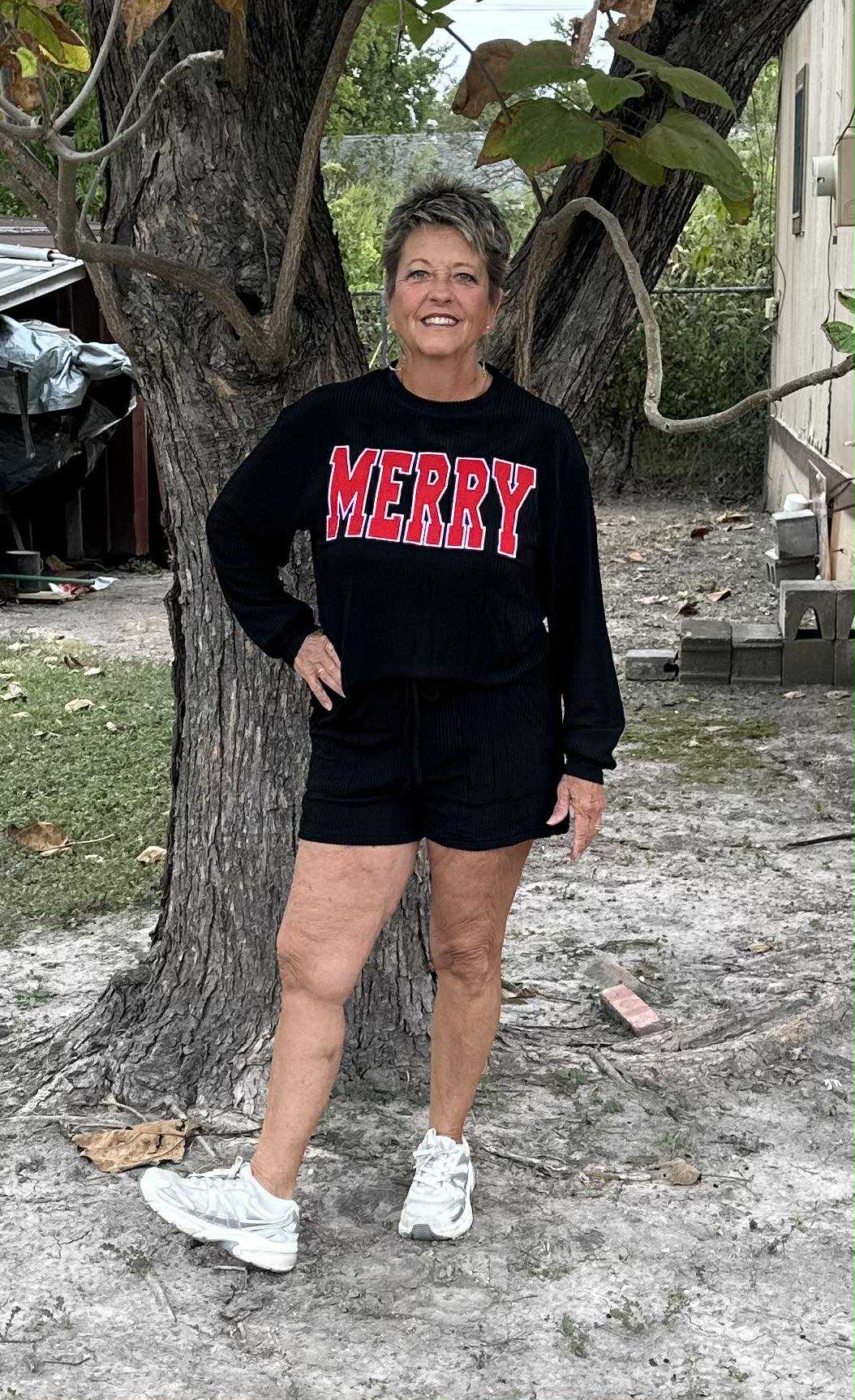 MERRY Trave-Lounge Sets Green & Black