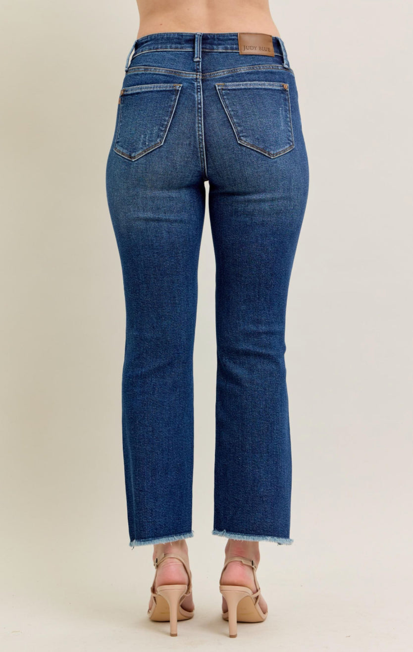 Judy Blue Straight Leg Crops