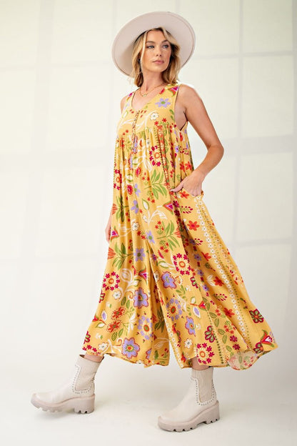 Easel All This Time Wide Leg Jumper