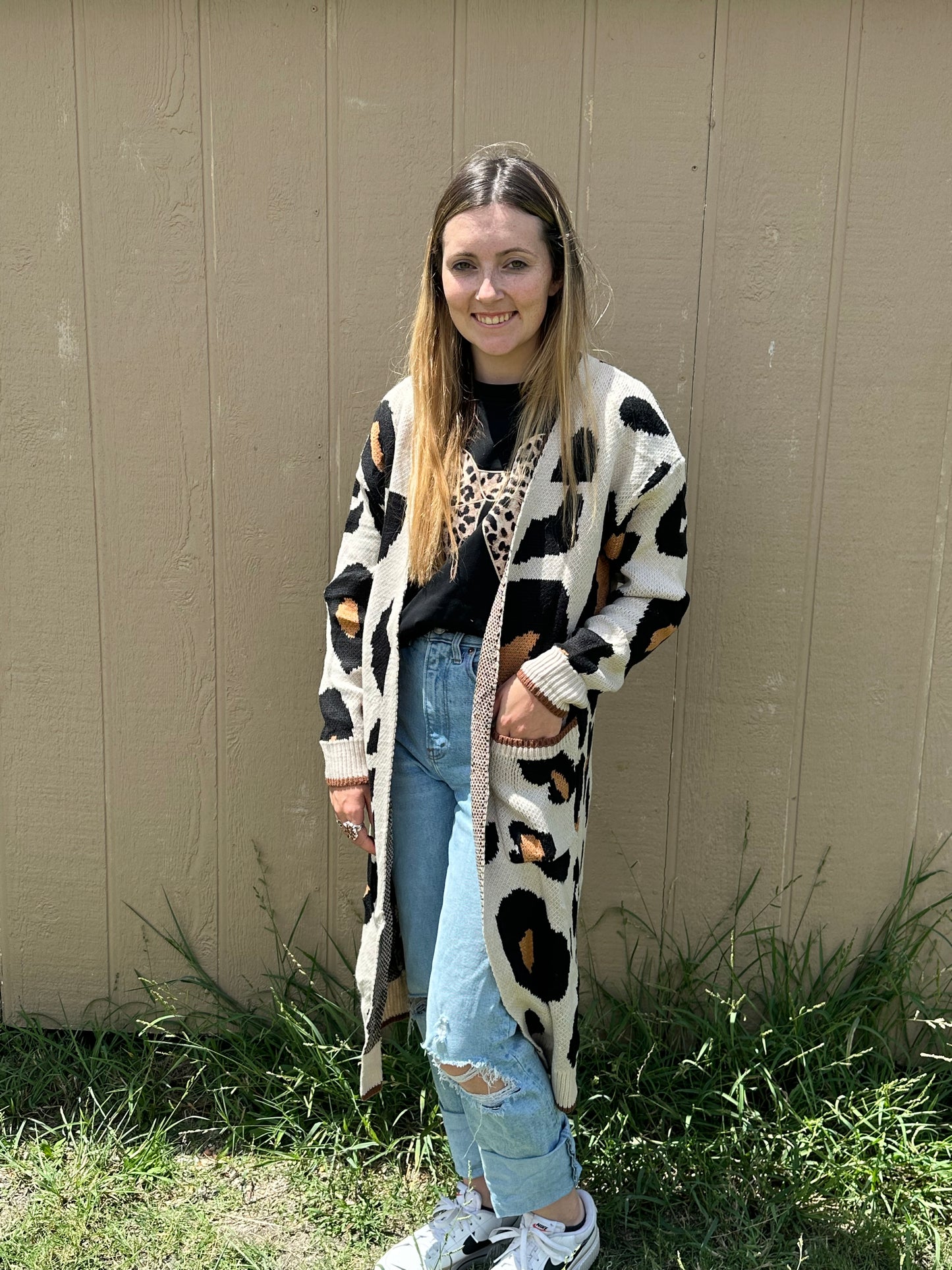 cheetah Cardigan