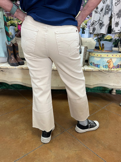 **Judy Blue Wide Leg Crops