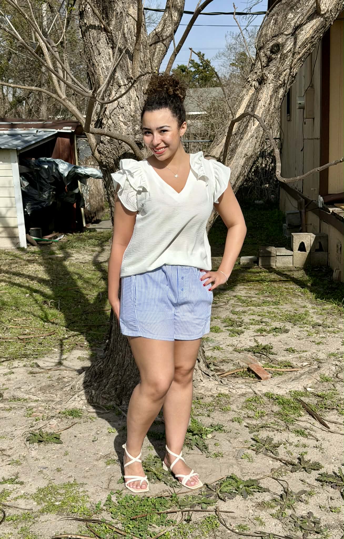 New Me Stripe Boxer Short