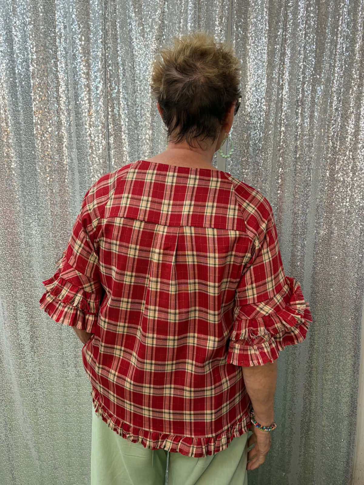 Heimish Double Ruffle Plus Top