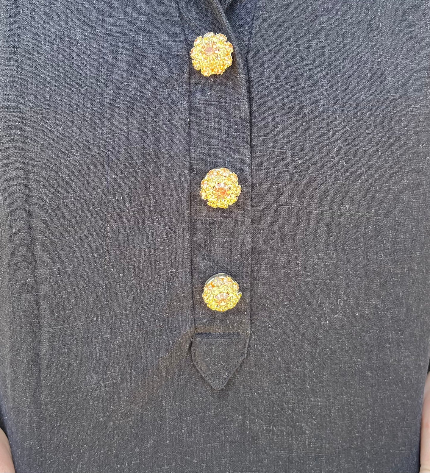 Linen Blouse with Buttons