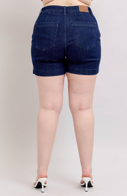 Judy Blue Trouser Shorts Plus Size