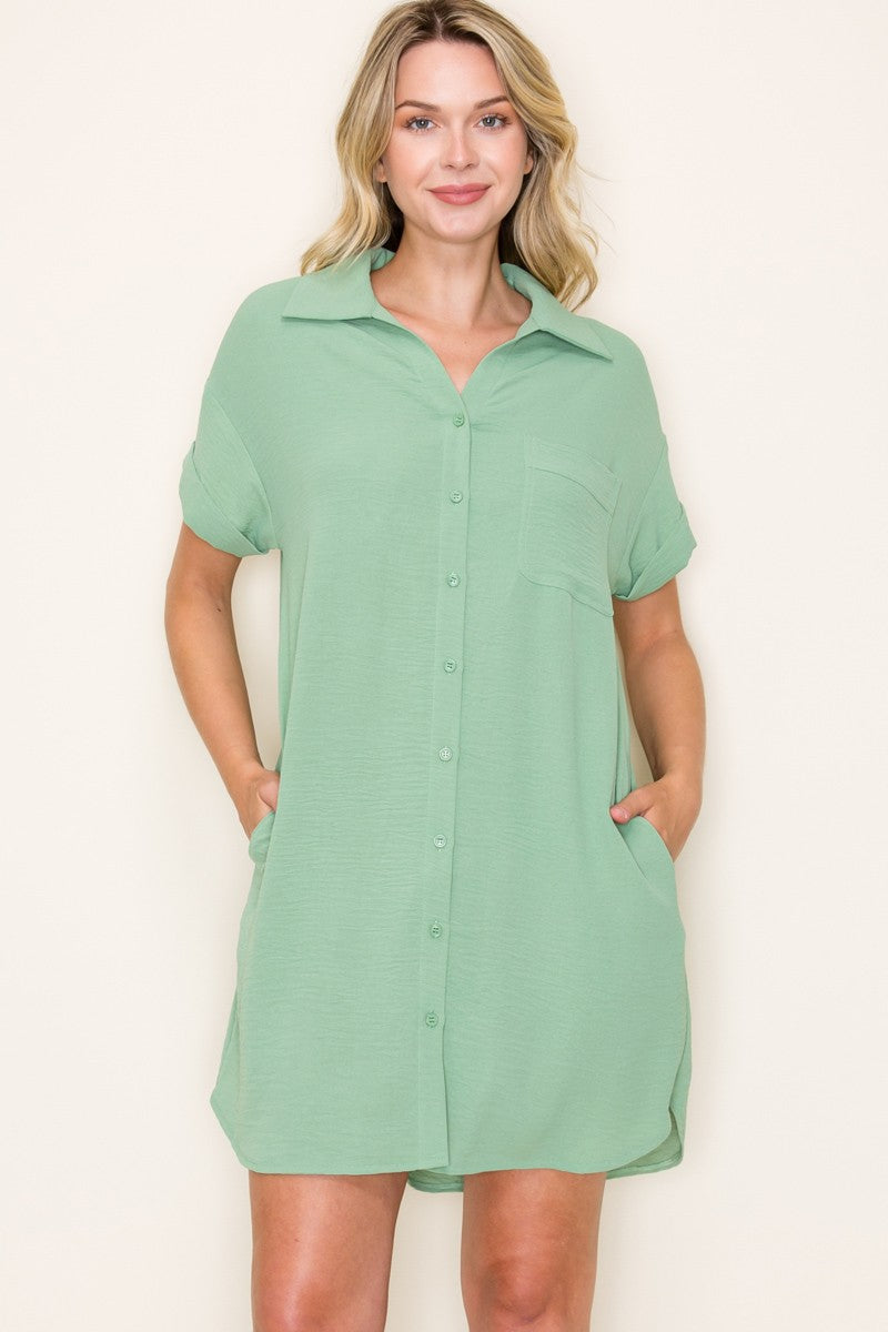 Button Down Dress