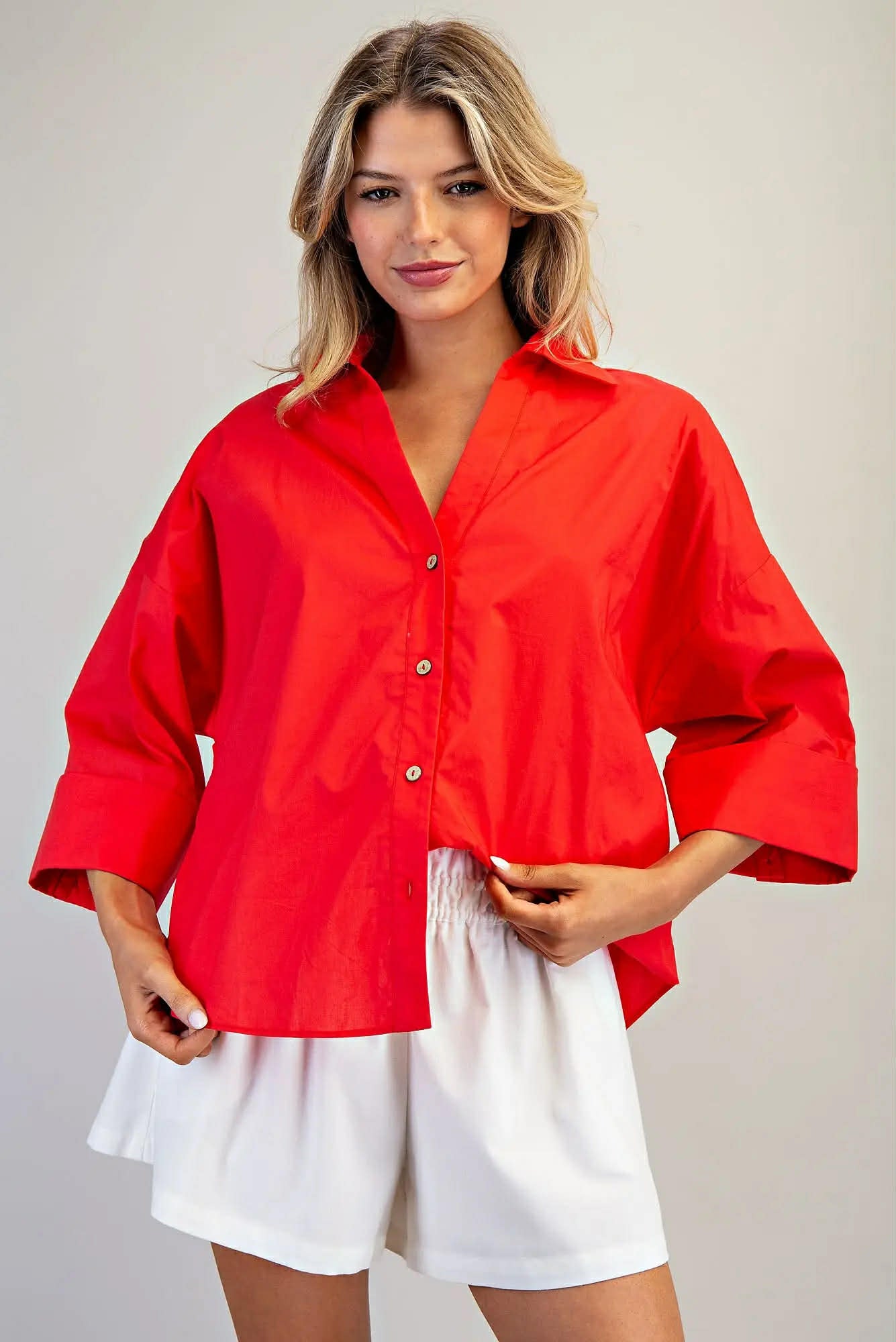 EE:Some Button down blouse
