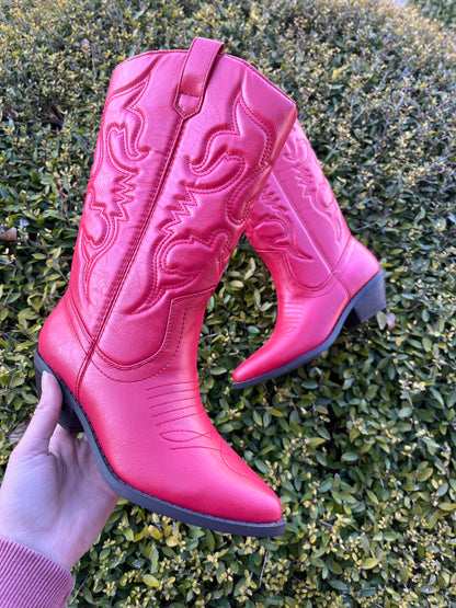 Soda Reno Cowgirl Boots