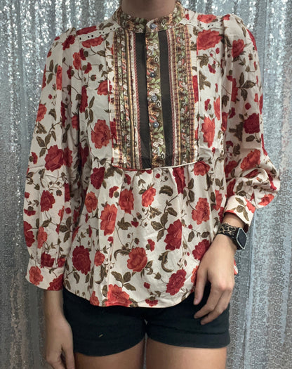 Entro Floral Top
