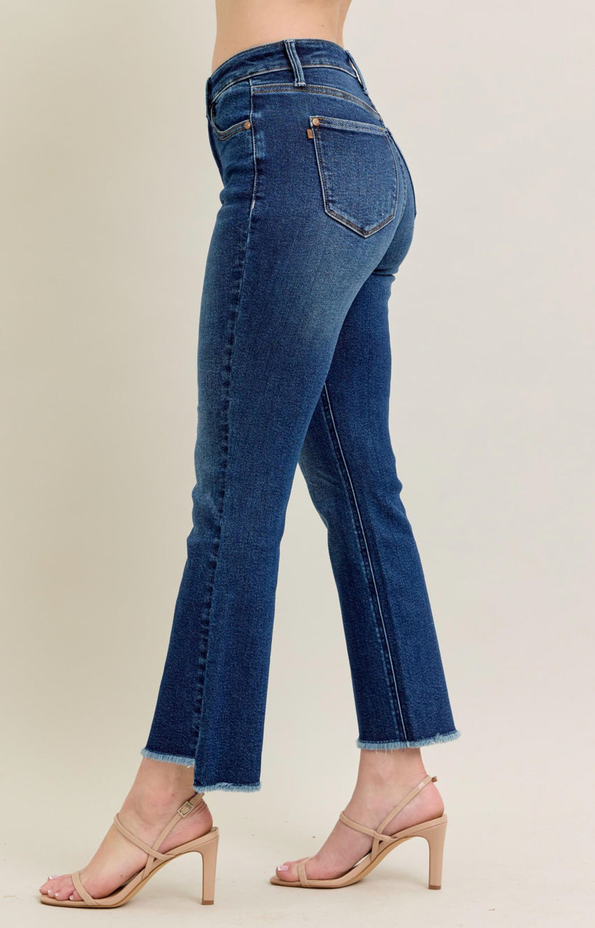 Judy Blue Straight Leg Crops