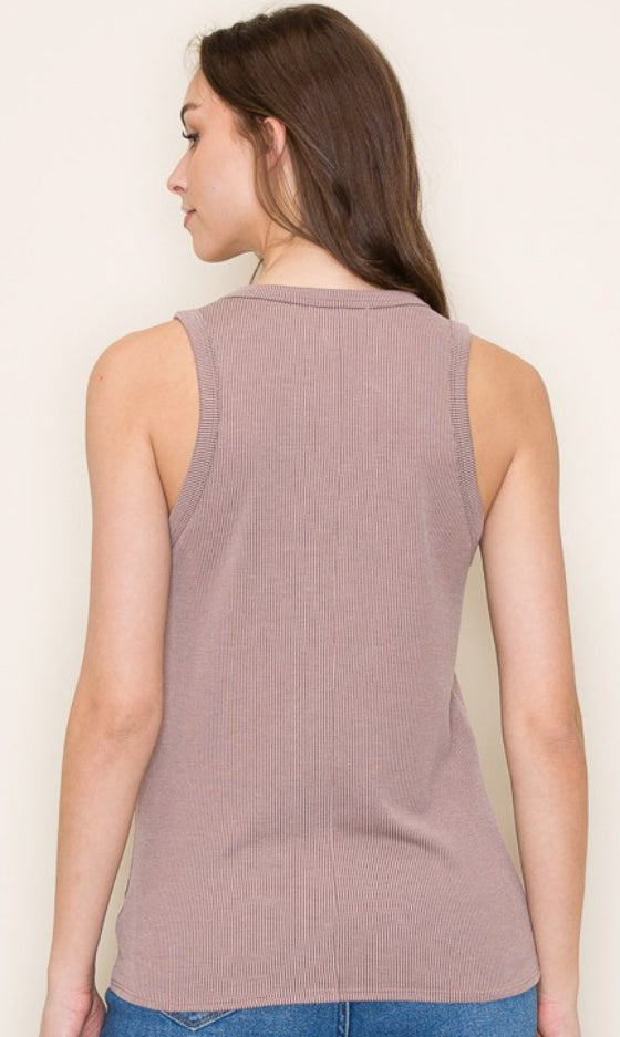 Tres Bien Ribbed Tank