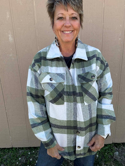 Plaid Lined Shackets