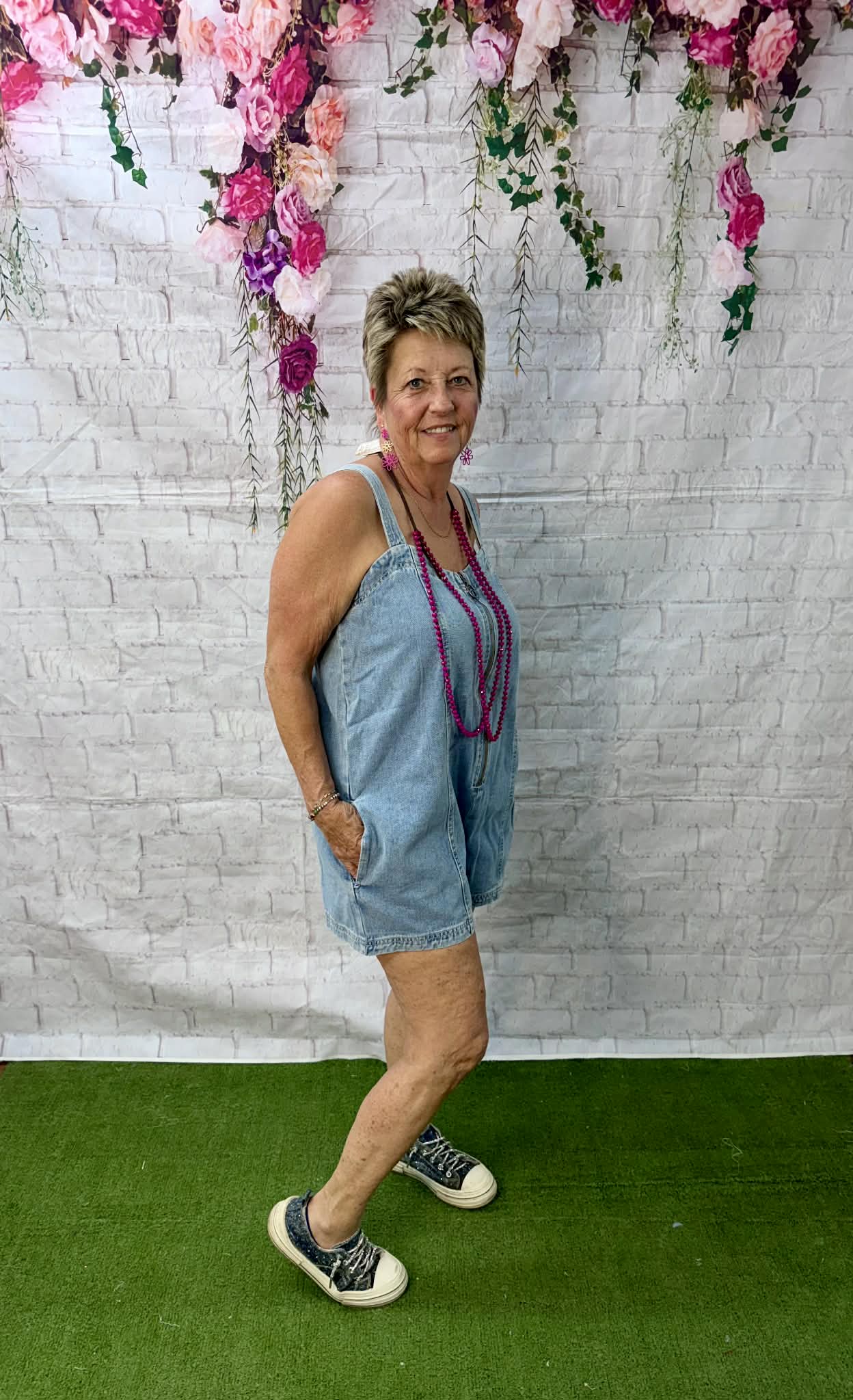 Wishlist Denim romper