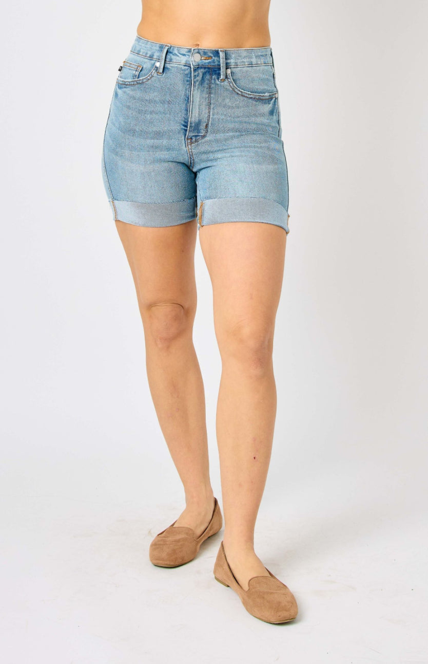 Judy Blue Cuffed Shorts