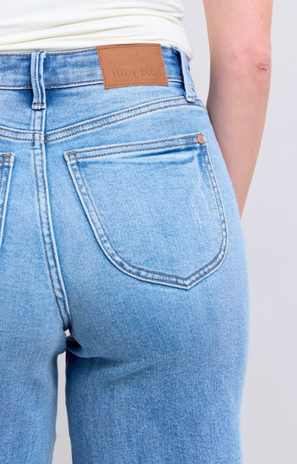 **Judy Blue Wide Leg Jeans