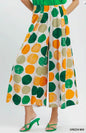 Umgee wide leg polka dot pants