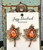 Fall Leaf Post Earrings