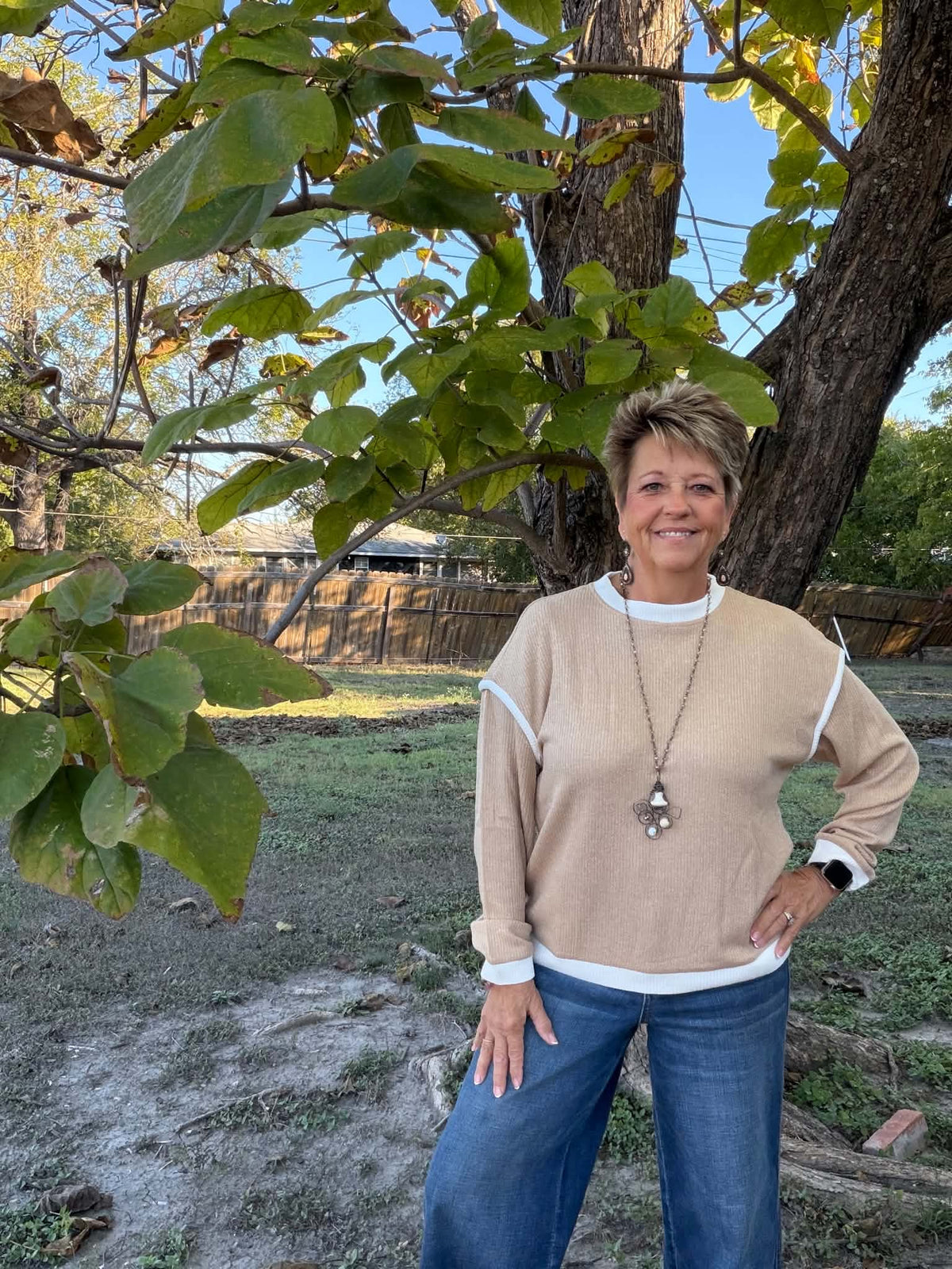 Lovesoft Crew neck lightweight sweater PLUS