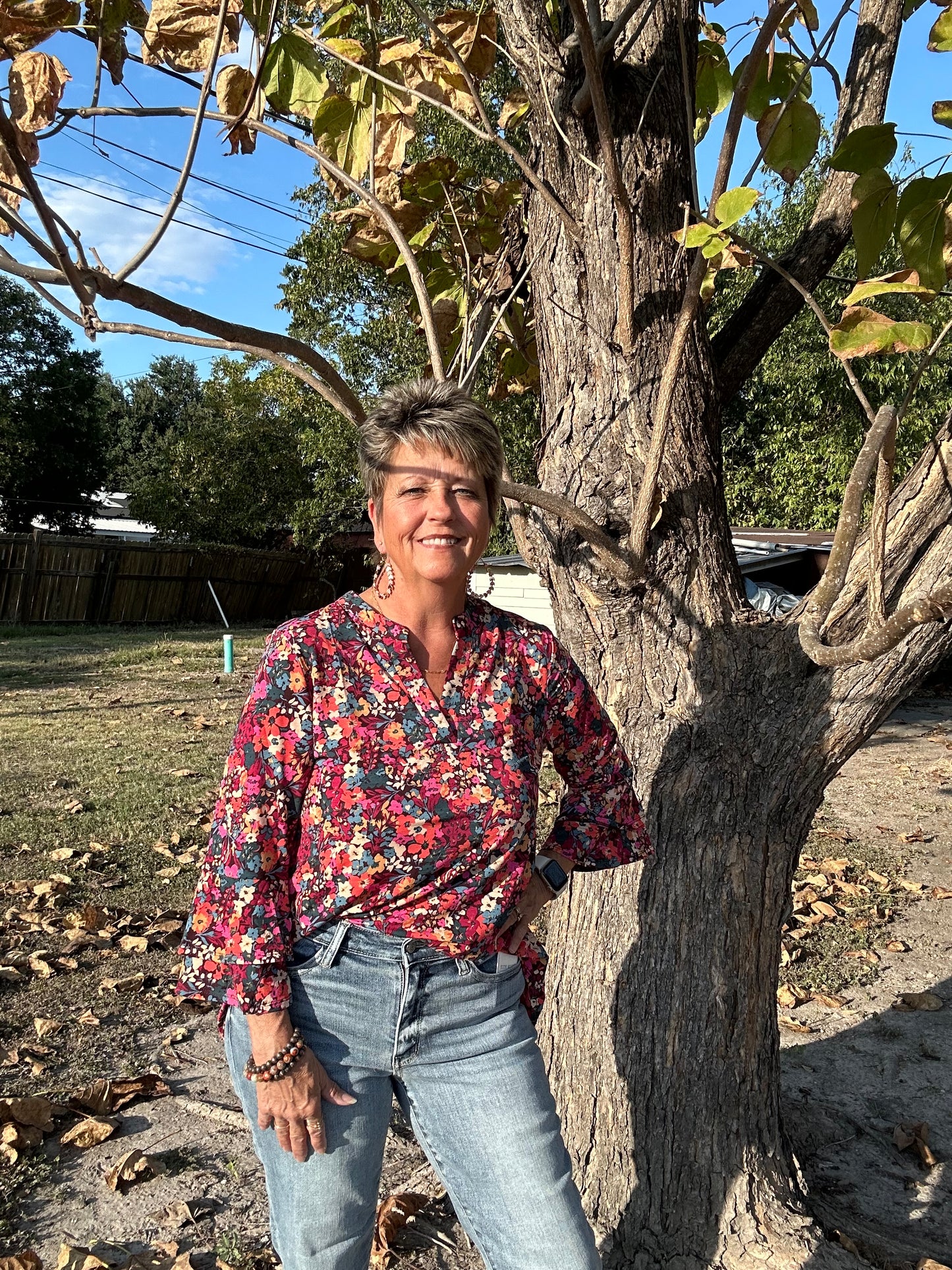 Dear Scarlett Bell Sleeve Lizzy Top Plus Size