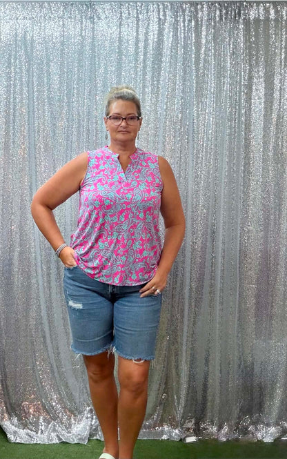 Dear Scarlett Lizzy sleeveless top