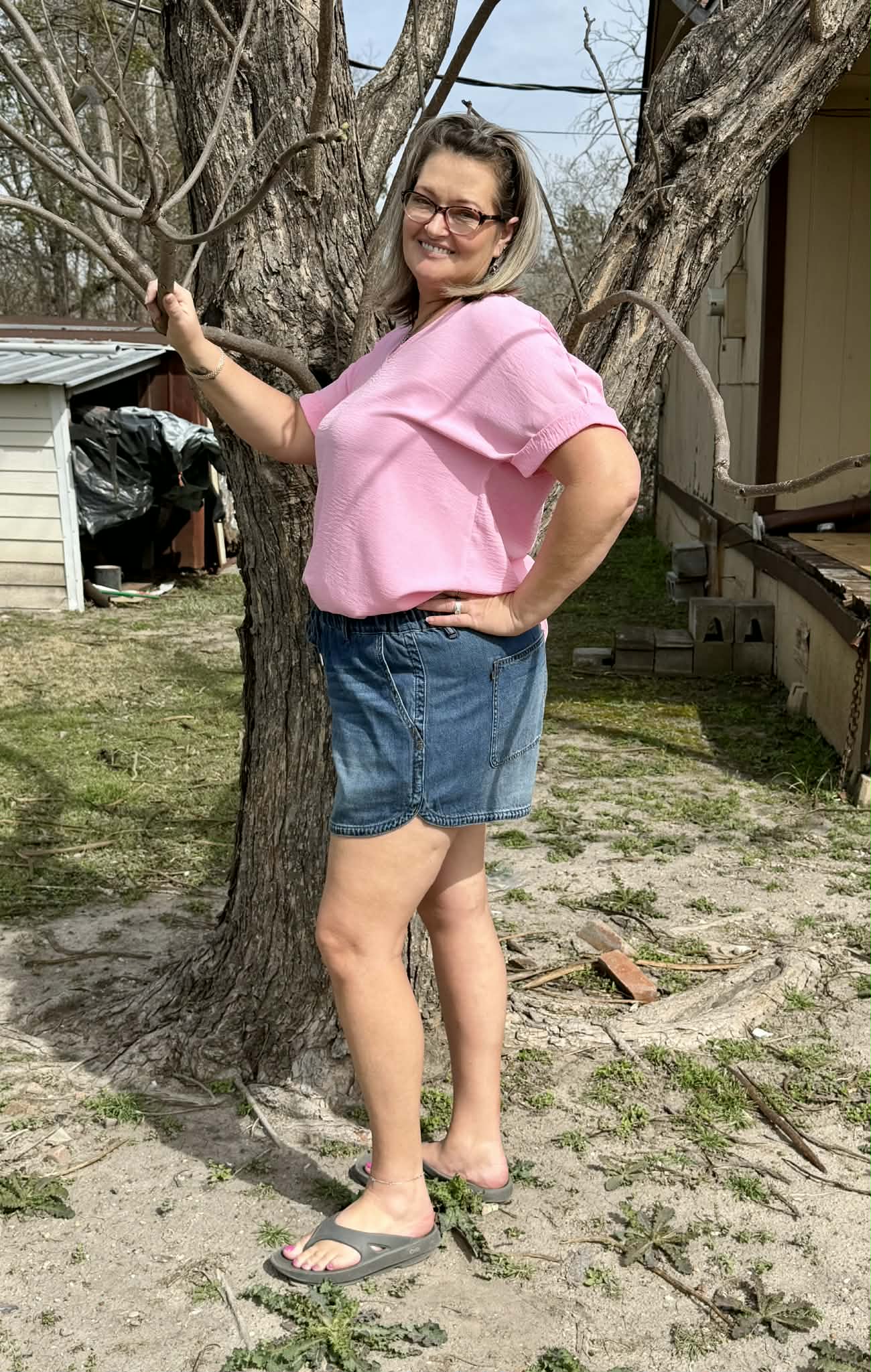 Judy Blue H/W Boxer Shorts PLUS