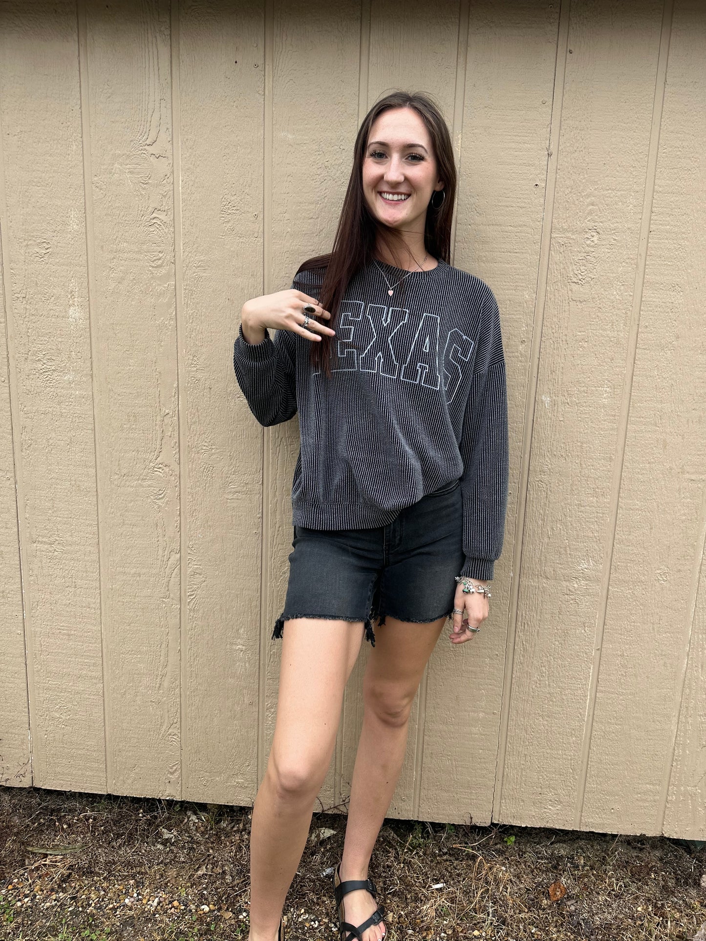 Judy Blue Adjustable Waist Dad Shorts