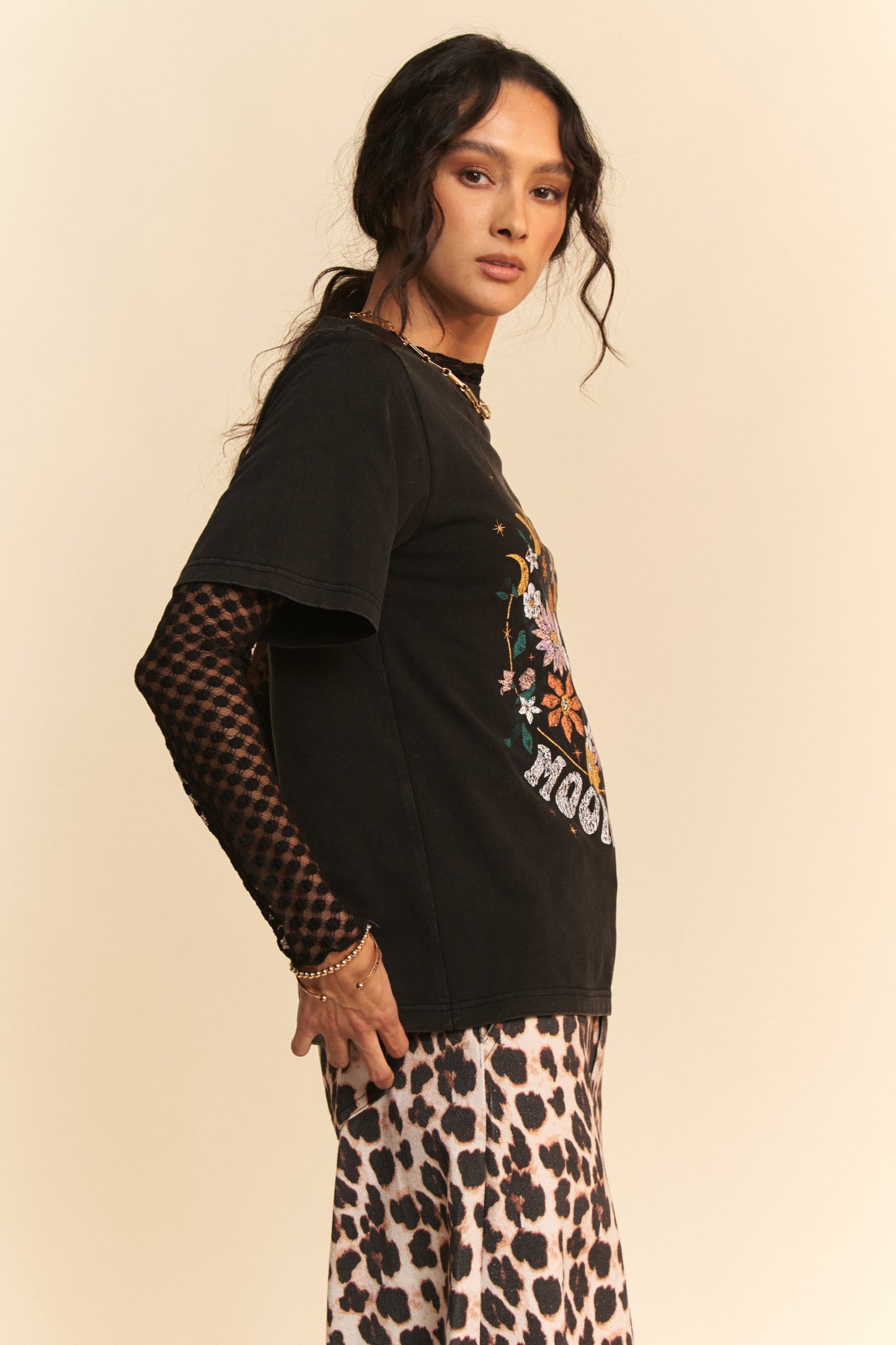 Moon Shine Graphic Tee